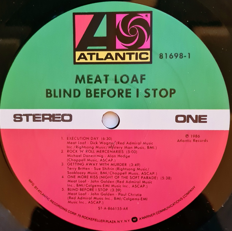 Meat Loaf - Blind Before I Stop - Image 3