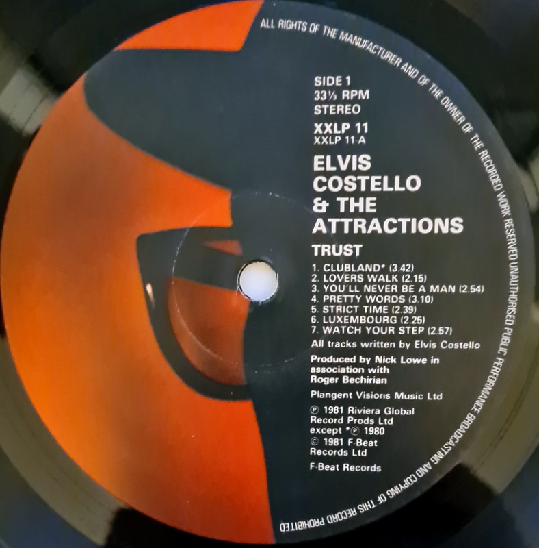 Elvis Costello & The Attractions - Trust - Image 3