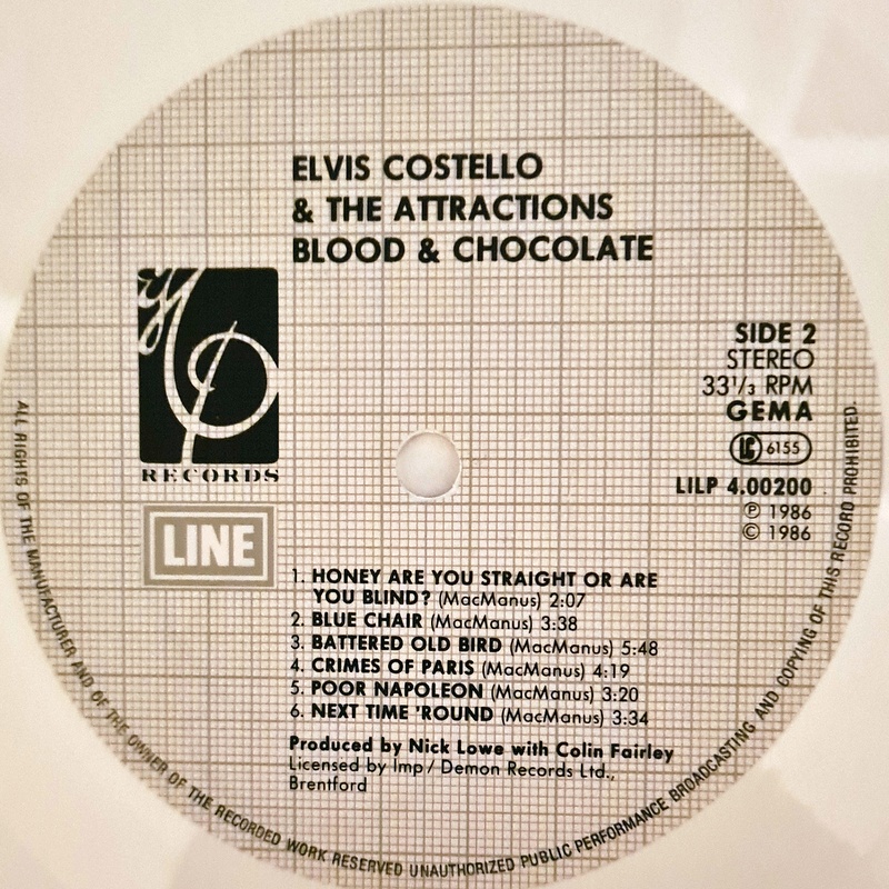 Elvis Costello & The Attractions - Blood & Chocolate - Image 4