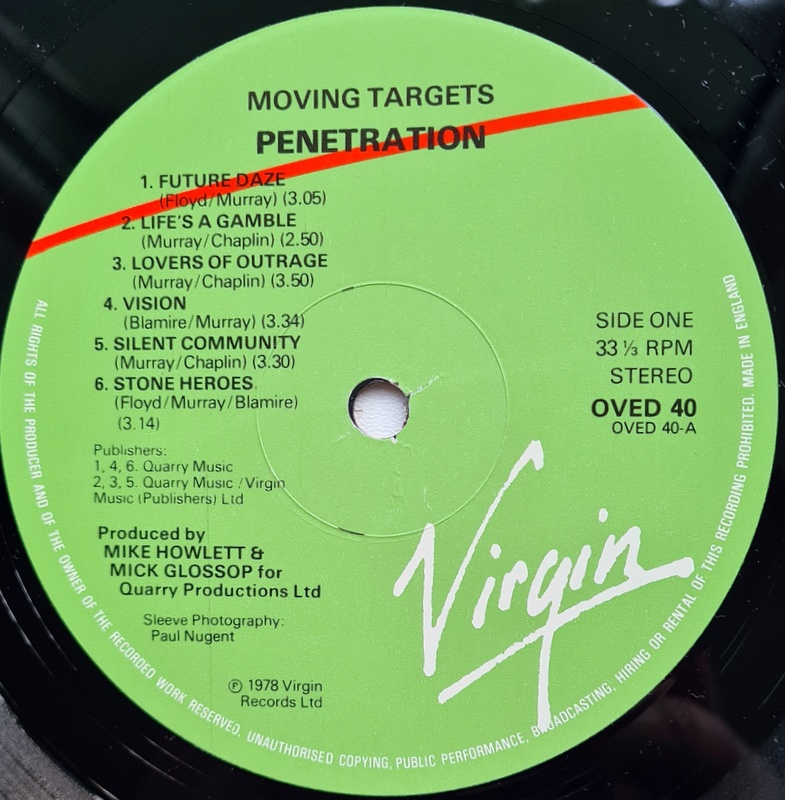 Penetration - Moving Targets - Image 3