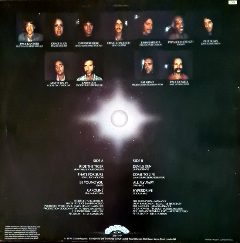 Jefferson Starship - Dragon Fly - Image 2