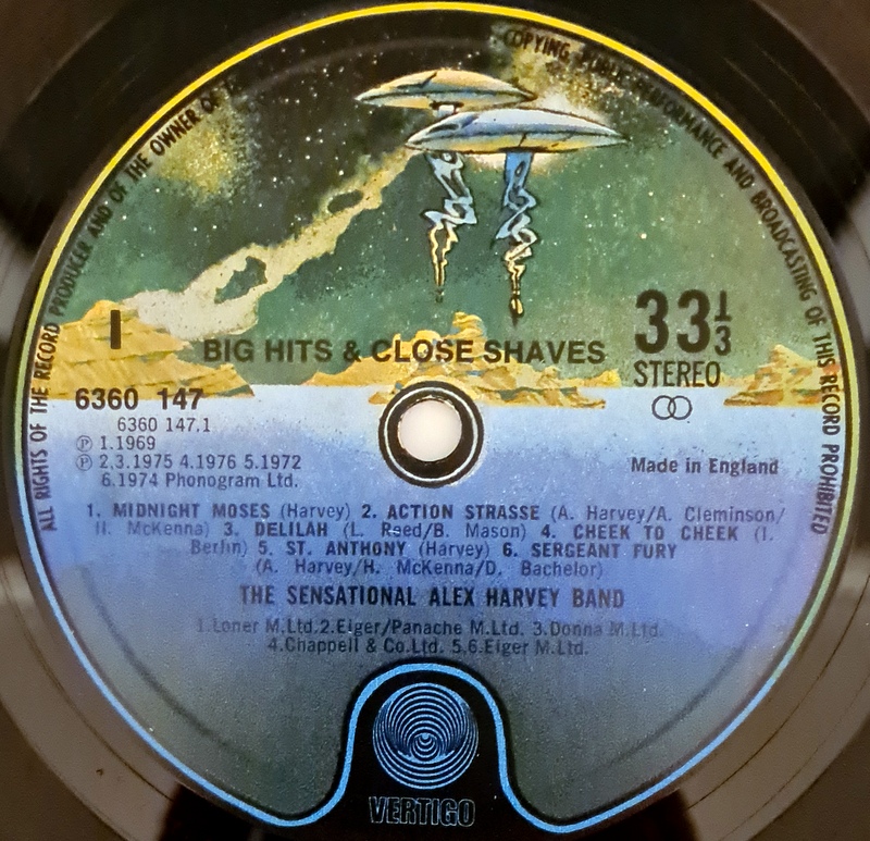 Sensational Alex Harvey Band - Big Hits & Close Shaves - Image 3