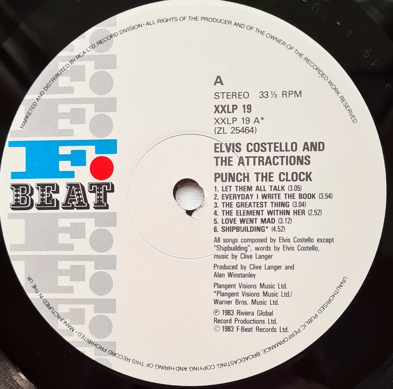 Elvis Costello & And The Attractions - Punch The Clock - Image 3
