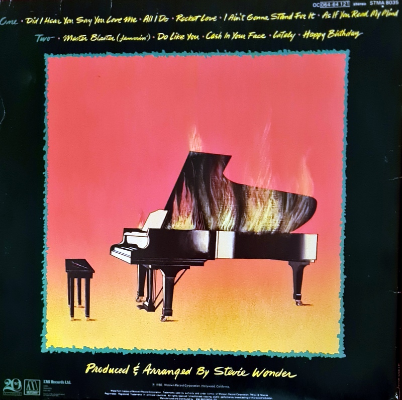 Stevie Wonder - Hotter Than July - Image 2