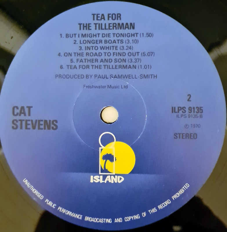 Cat Stevens - Tea For The Tillerman - Image 4
