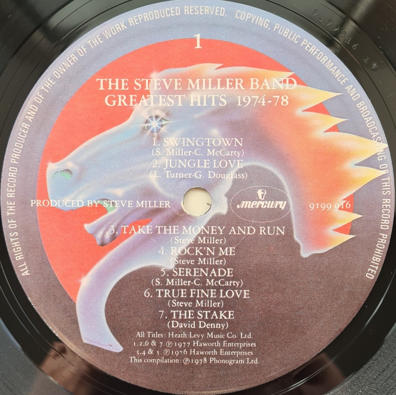 Steve Miller Band - Greatest Hits 1974 - 78 - Image 3