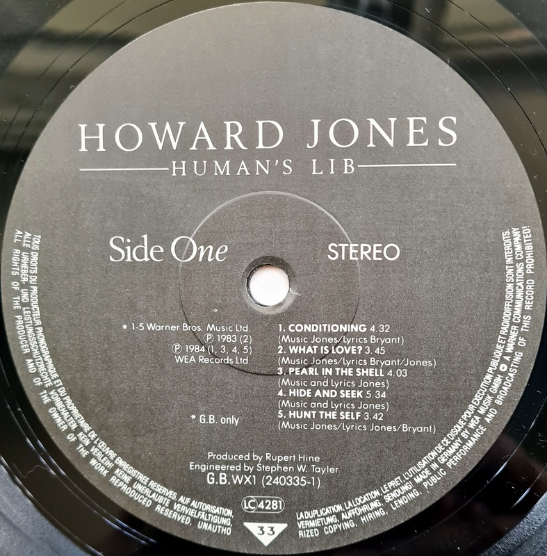 Howard Jones - Human's Lib - Image 3