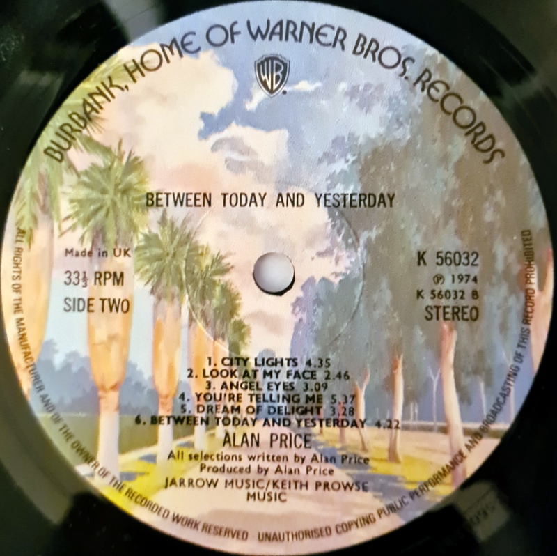 Alan Price - Between Today and Yesterday - Image 4