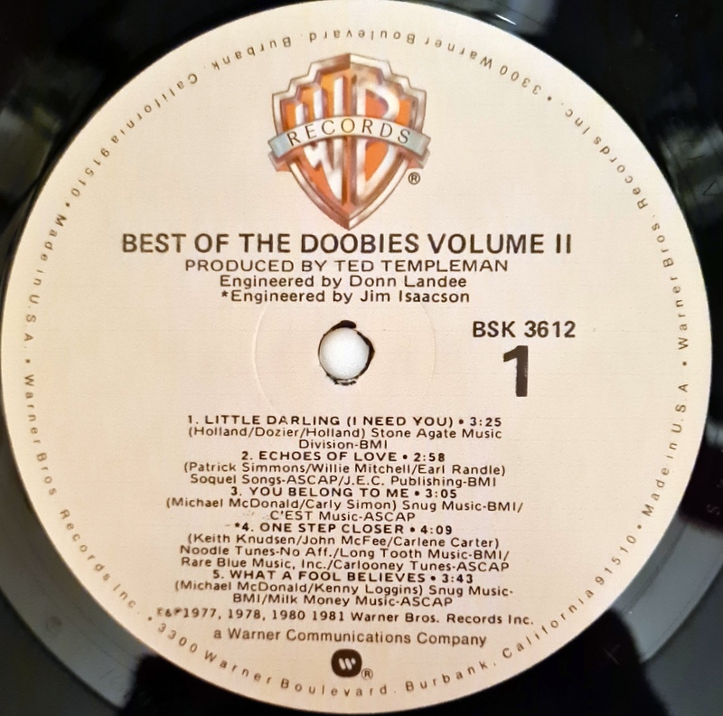 Doobie Brothers - Best Of The Doobies - Image 3
