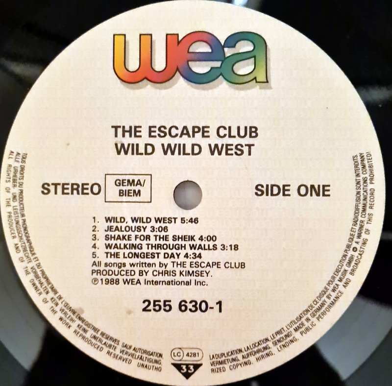 Escape Club - Wild , Wild , West - Image 3