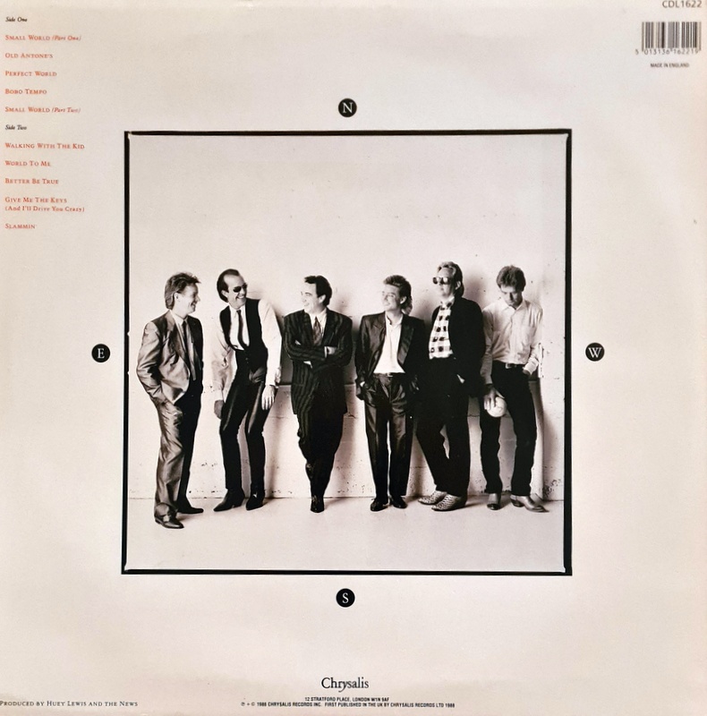 Huey Lewis & The News - Small World - Image 2