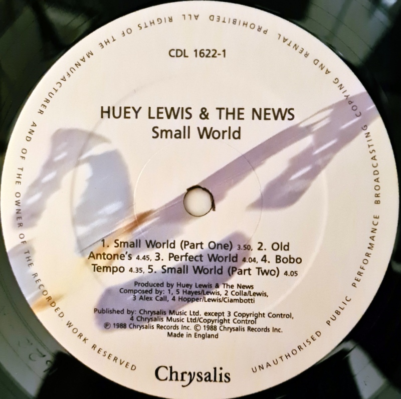 Huey Lewis & The News - Small World - Image 3