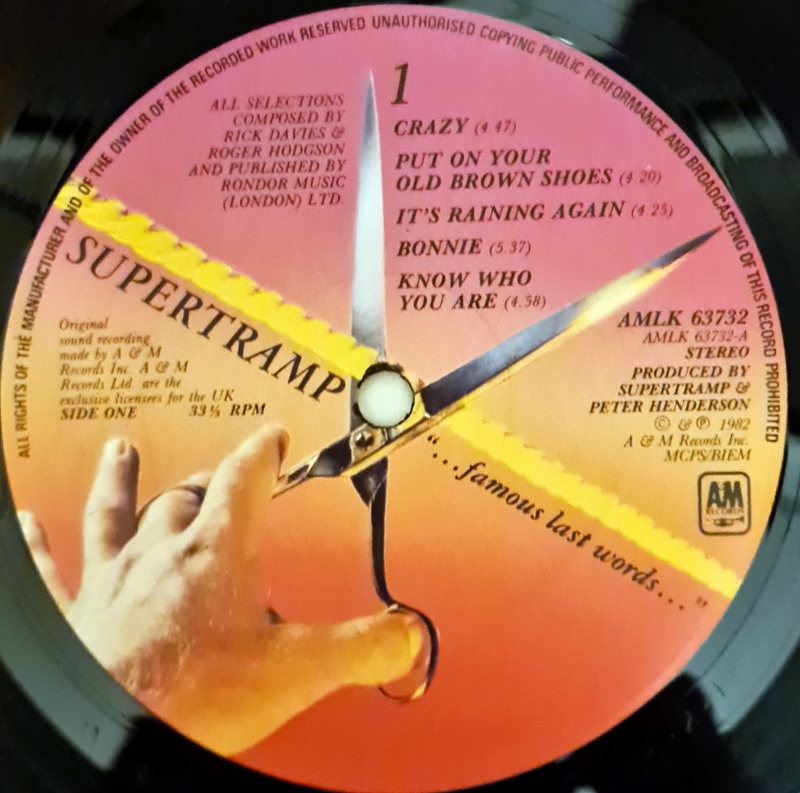 Supertramp - " ... famous last words ... " - Image 3