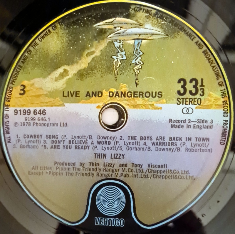 Thin Lizzy - Live and Dangerous - Image 6