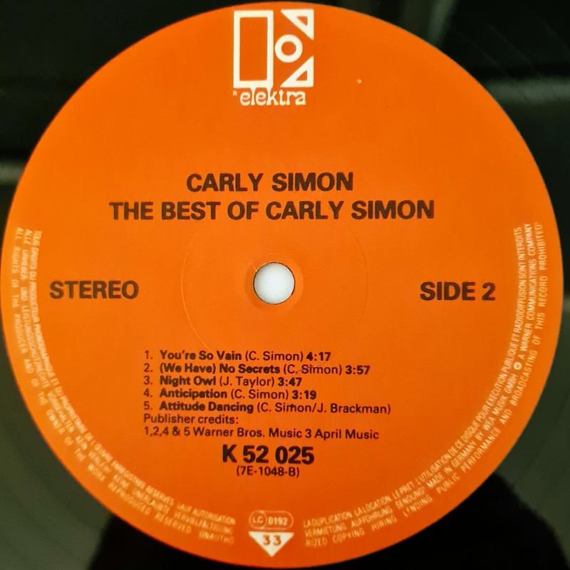 Carly Simon - The Best Of Carly Simon - Image 4