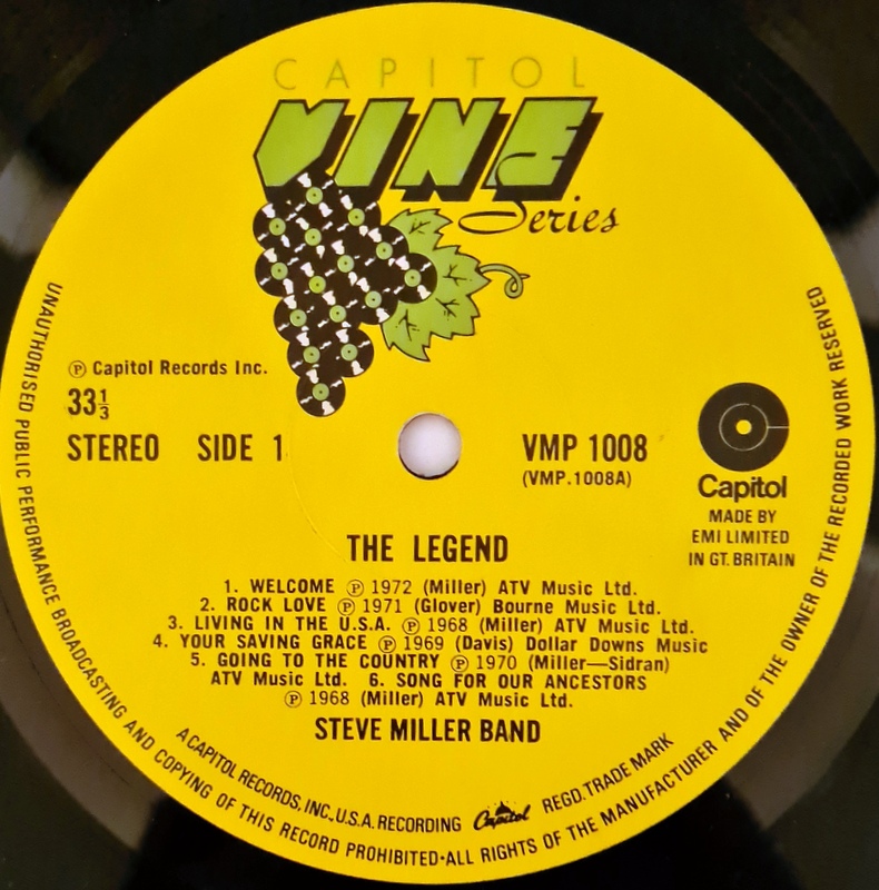 Steve Miller Band - The Legend - Image 3