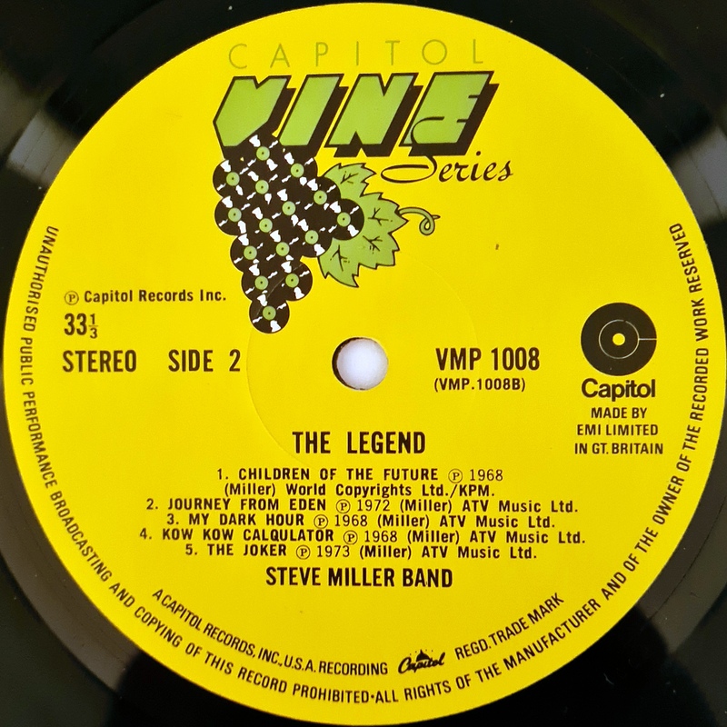 Steve Miller Band - The Legend - Image 4