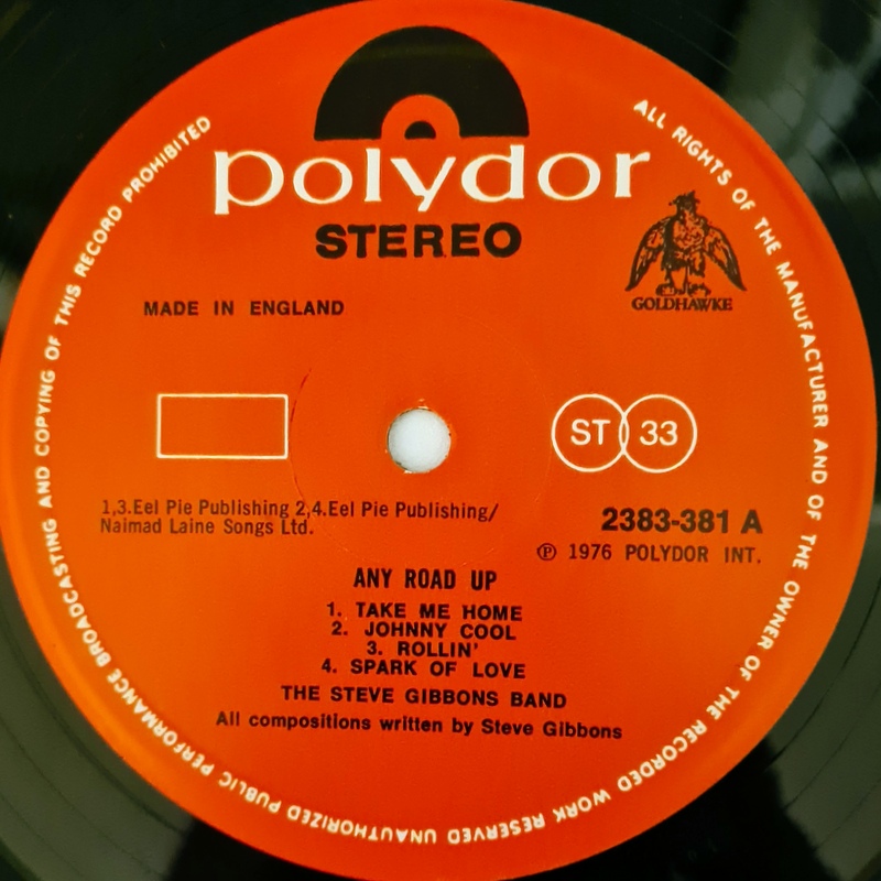 Steve Gibbons Band - Any Road Up - Image 3