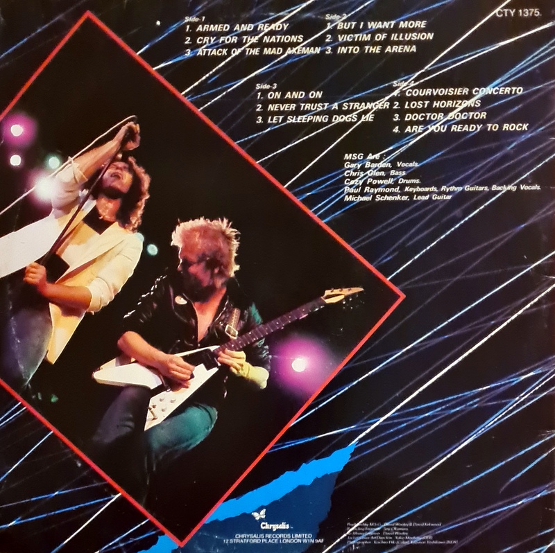 Michael Schenker Group - One Night At Budokan - Image 2